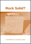 cover of Rock Solid consultancy report