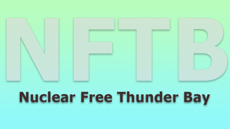 Nuclear Free Thunder Bay logo