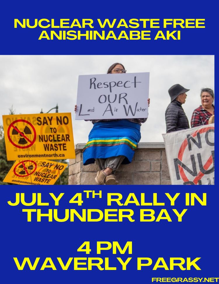 Nuclear Waste Free Anishinaabe Aki